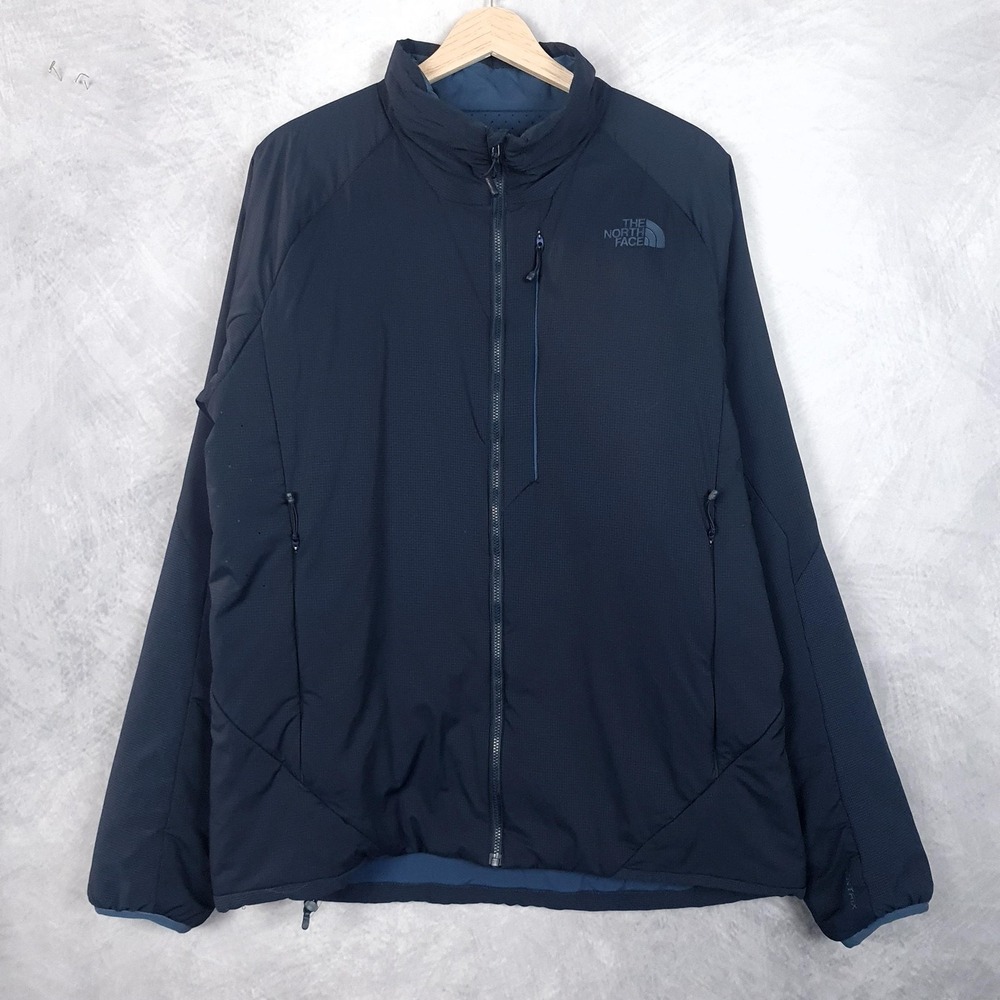 The North Face Ventrix Jacket Mens Large Blue Insulated Softshell Hike